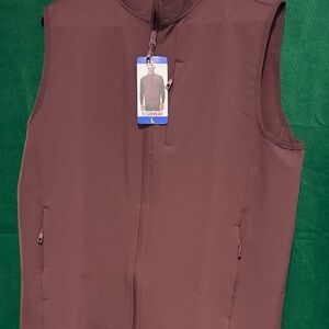 32 Degrees Burgundy Vest Casual Style